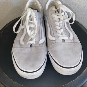 Light Grey Low Top Vans